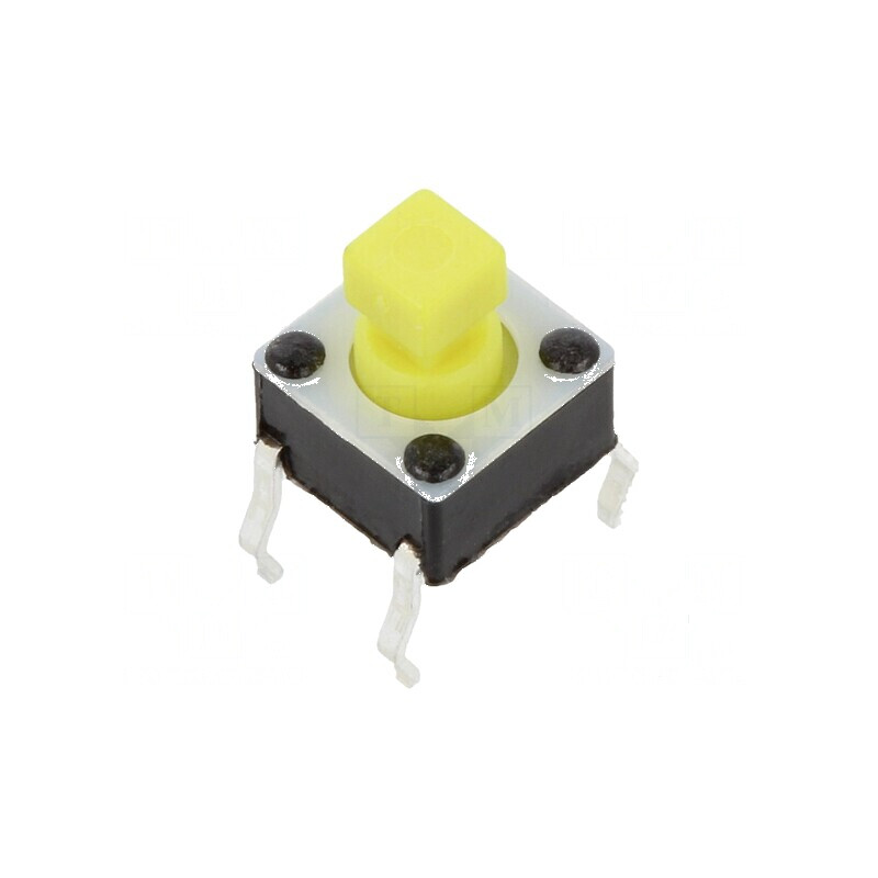 Microîntrerupător TACT SPST-NO 0,05A/12VDC THT 2,45N - Pozitie 2 | Electronic-mag.ro | Componente Electronice