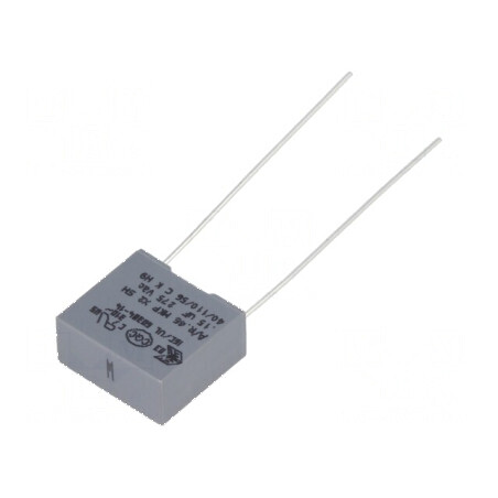 Condensator polipropilenă X2 R46 Miniature 150nF THT ±20% pentru circuite electrice | Electronic-mag.ro | Componente Electronice