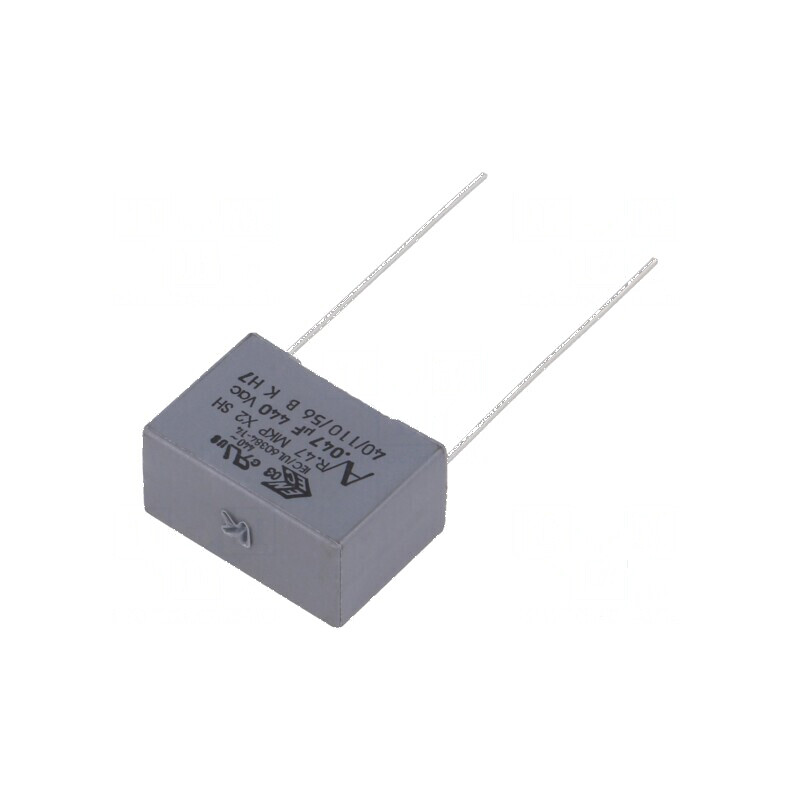 Condensator polipropilenă X2 47nF THT 18x9x12,5mm | Electronic-mag.ro | Componente Electronice