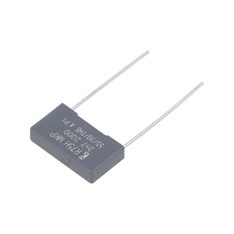 Condensator polipropilenă R75 2,7nF 18x4x10mm THT ±5% | Electronic-mag.ro | Componente Electronice Condensator polipropilenă R75 2,7nF 18x4x10mm THT ±5% | Electronic-mag.ro | Componente Electronice