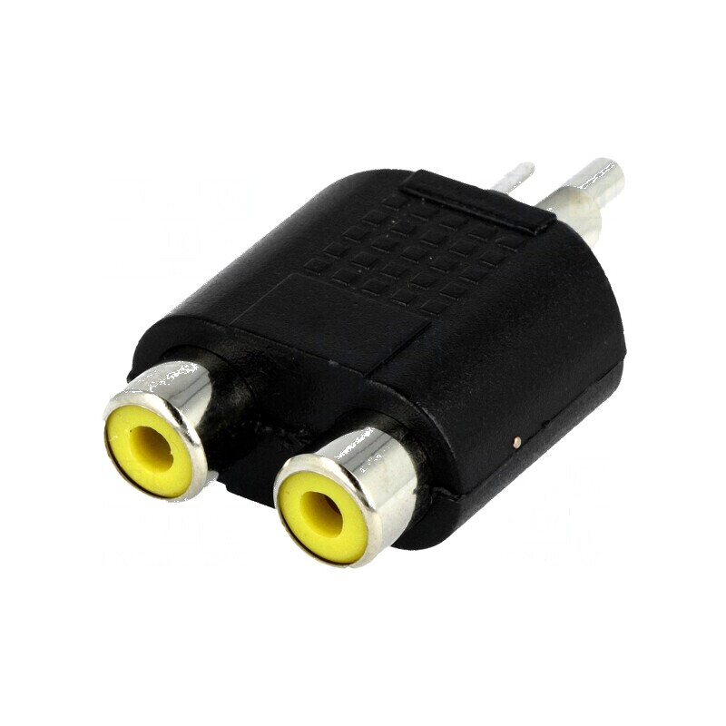 Adaptor RCA mono în T, soclu x2 - mufe audio de conectare | Electronic-mag.ro | Componente Electronice Adaptor RCA mono în T, soclu x2 - mufe audio de conectare | Electronic-mag.ro | Componente Electronice