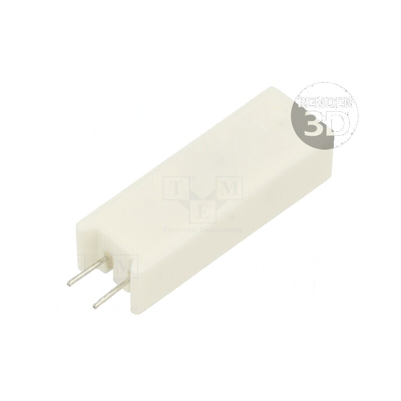 Rezistor bobinat cu ciment THT 22Ω 7W ±5% 38x12,5x9mm pentru aplicații electronice | Electronic-mag.ro | Componente Electronice Rezistor bobinat cu ciment THT 22Ω 7W ±5% 38x12,5x9mm pentru aplicații electronice | Electronic-mag.ro | Componente Electronice