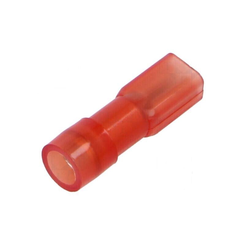 Terminal plat 2,8mm mamă 0,5-1mm2 pentru cablu, crimpat, 0,8mm | Electronic-mag.ro | Componente Electronice