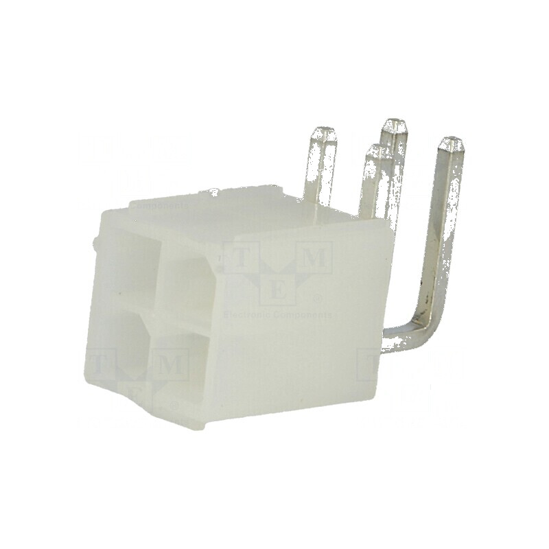 Conector cablu-placă soclu tată N42G 4,2mm PIN 4 THT 600V 9A - Componente electrice de calitate | Electronic-mag.ro | Componente