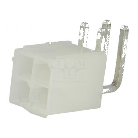 Conector cablu-placă soclu tată N42G 4,2mm PIN 4 THT 600V 9A - Componente electrice de calitate | Electronic-mag.ro | Componente