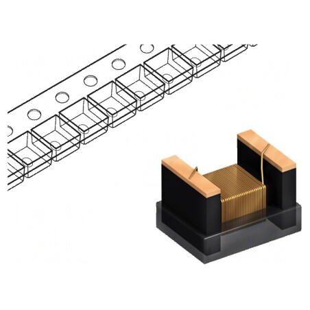 Inductor SMD 1210 0,1uH 1,131A 0,15Ω Q: 40 ftest: 25MHz | Electronic-mag.ro | Componente Electronice