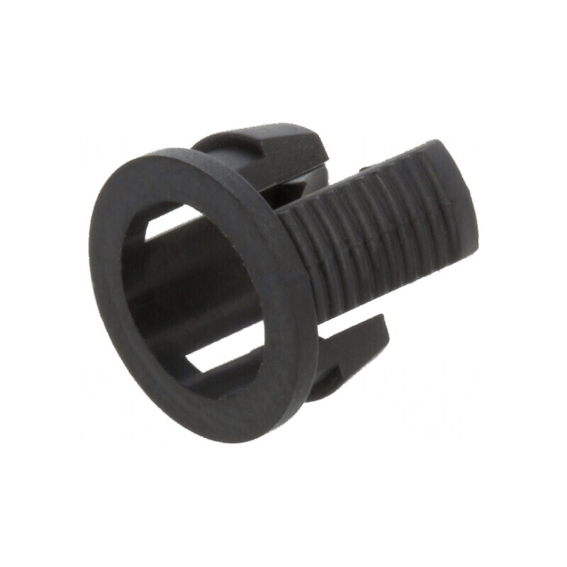 Montură monobloc neagră pentru LED 5mm UL94V-2, lungime 5mm | Electronic-mag.ro | Componente Electronice Montură monobloc neagră pentru LED 5mm UL94V-2, lungime 5mm | Electronic-mag.ro | Componente Electronice