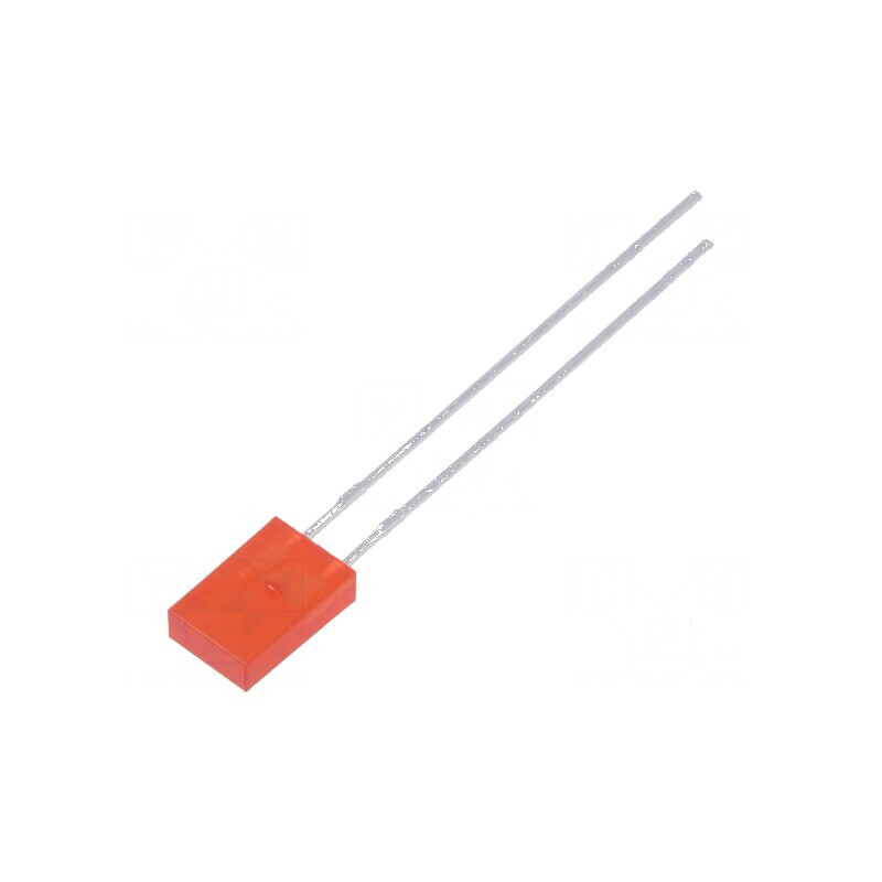 LED dreptunghiular roșu 5,46x2,23x8mm 3,8÷7,5mcd 110° 20mA | Electronic-mag.ro | Componente Electronice