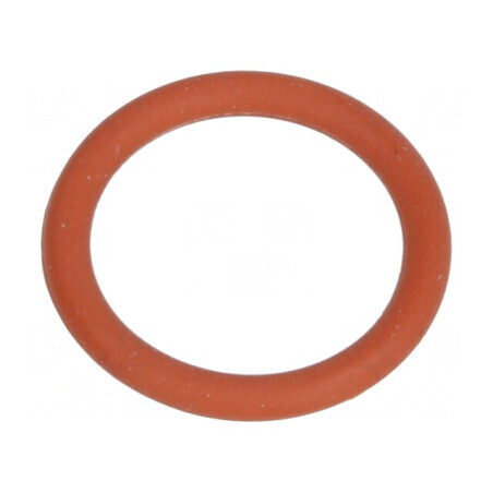 Garnitură O-ring VMQ 1,5mm grosime, 10mm diametru interior, M12, roșie, rezistență temperatură -60÷250°C | Electronic-mag.ro | C