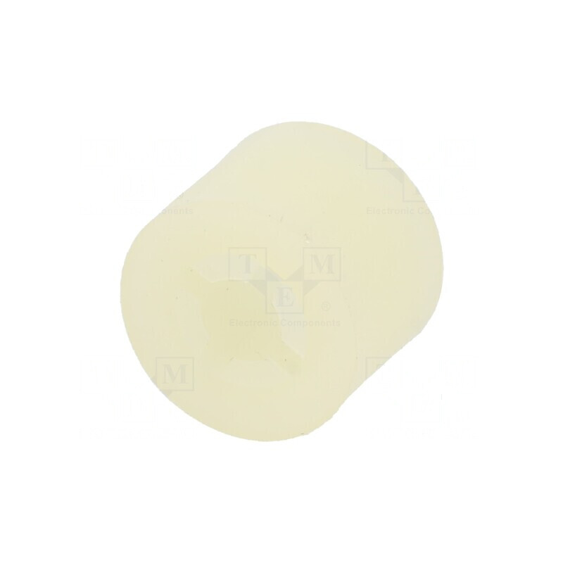 Manşon distanţier din poliamidă, lungime 9,52mm, diametru exterior 12,7mm | Electronic-mag.ro | Componente Electronice