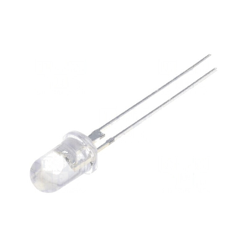 LED 5mm roșie 80000-100000 mcd 15° convex pentru iluminat decorativ | Electronic-mag.ro | Componente Electronice