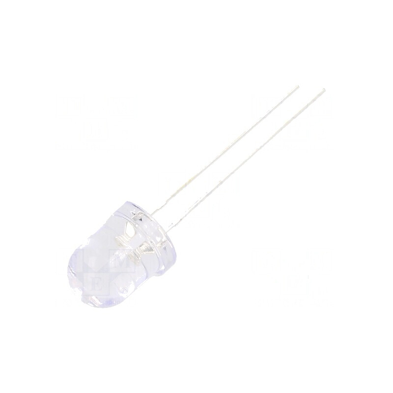 LED albastru 7,8mm 8400÷10000mcd 30° convex pentru iluminare | Electronic-mag.ro | Componente Electronice