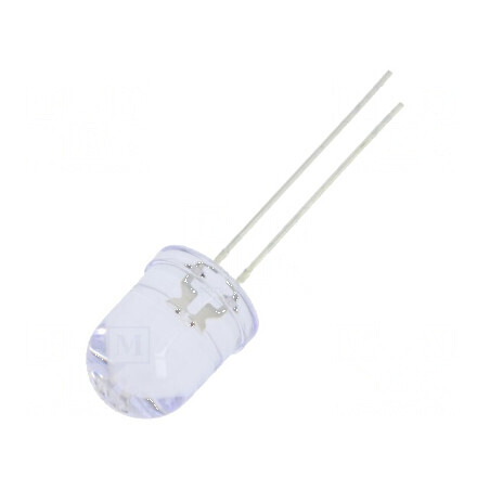 LED 10mm portocalie 5800-7000mcd 30° convexă pentru iluminat decorativ | Electronic-mag.ro | Componente Electronice