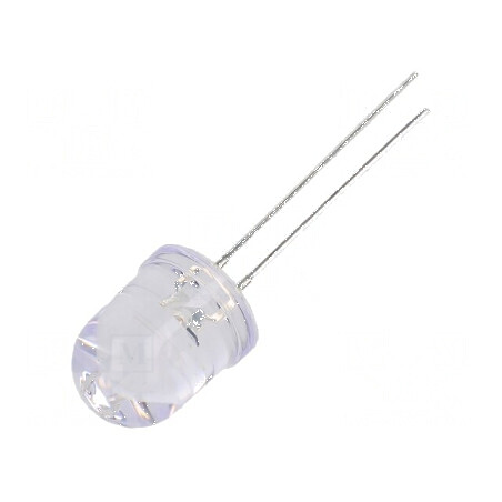 LED galben 10mm 7500mcd 30° convex 5÷20V | Electronic-mag.ro | Componente Electronice