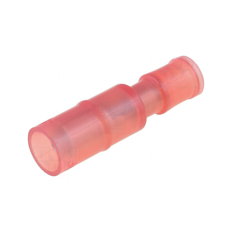 Terminal rotund mamă Ø 4mm pentru cabluri 0,75-1,25mm², crimpat | Electronic-mag.ro | Componente Electronice