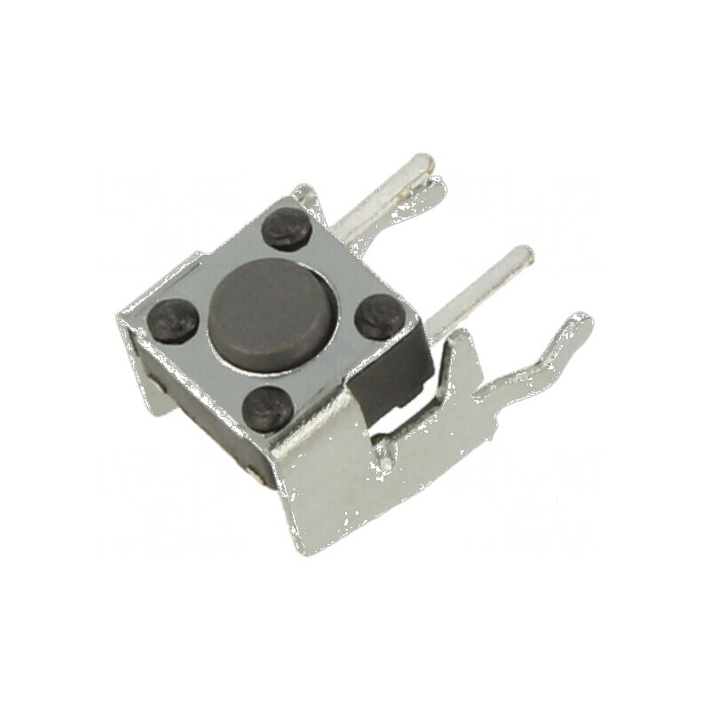 Microîntrerupător TACT SPST-NO 0,05A/12VDC Poz: 2 THT fără 2N | Electronic-mag.ro | Componente Electronice