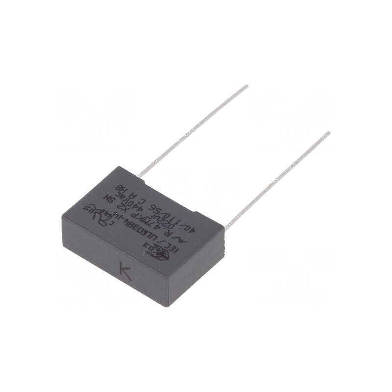 Condensator polipropilenă X2 22nF 18x6x12mm THT R47 | Electronic-mag.ro | Componente Electronice