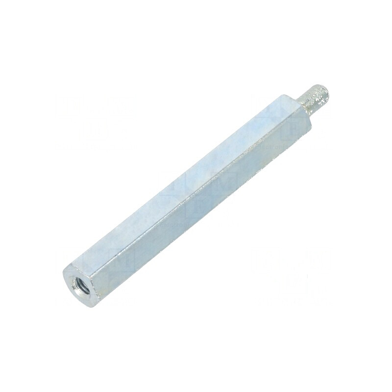 Piuliță distanțieră filetată M3, 40mm, Filet interior și exterior M3 | Electronic-mag.ro | Componente Electronice