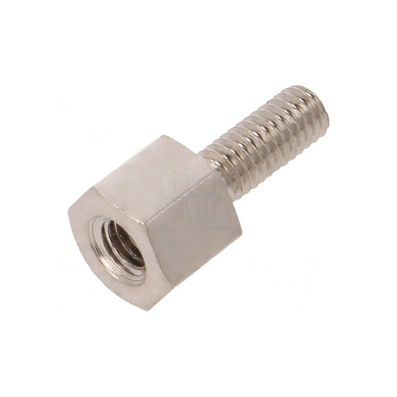 Piuliţă distanţieră filetată M3 - 5mm, filet intern şi extern M3 | Electronic-mag.ro | Componente Electronice Piuliţă distanţieră filetată M3 - 5mm, filet intern şi extern M3 | Electronic-mag.ro | Componente Electronice