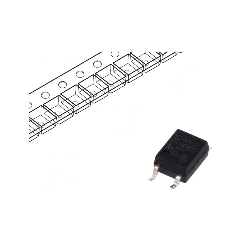 Optocuplor SMD cu 1 ieșire, tranzistori, izolație 3,75kV, 80V, SO6 | Electronic-mag.ro | Componente Electronice Optocuplor SMD cu 1 ieșire, tranzistori, izolație 3,75kV, 80V, SO6 | Electronic-mag.ro | Componente Electronice