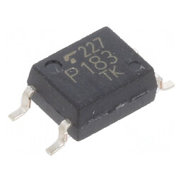 Optocuplor SMD cu 1 Canal, Ieșire Tranzistori, Izolație 3,75kV, Tensiune Colector-Emetitor 80V, SO6 | Electronic-mag.ro | Compon