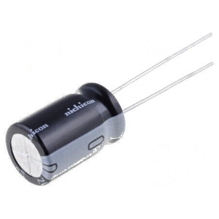 Condensator electrolitic THT 4,7uF 400VDC Ø10x16mm ±20% 50mA pentru circuite electrice | Electronic-mag.ro | Componente Electron