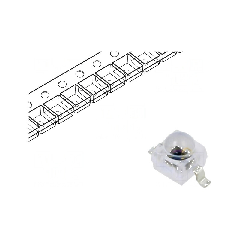Fotodiodă PIN SMD 1,8mm Gull Wing 900nm 350÷1120nm 35° | Electronic-mag.ro | Componente Electronice