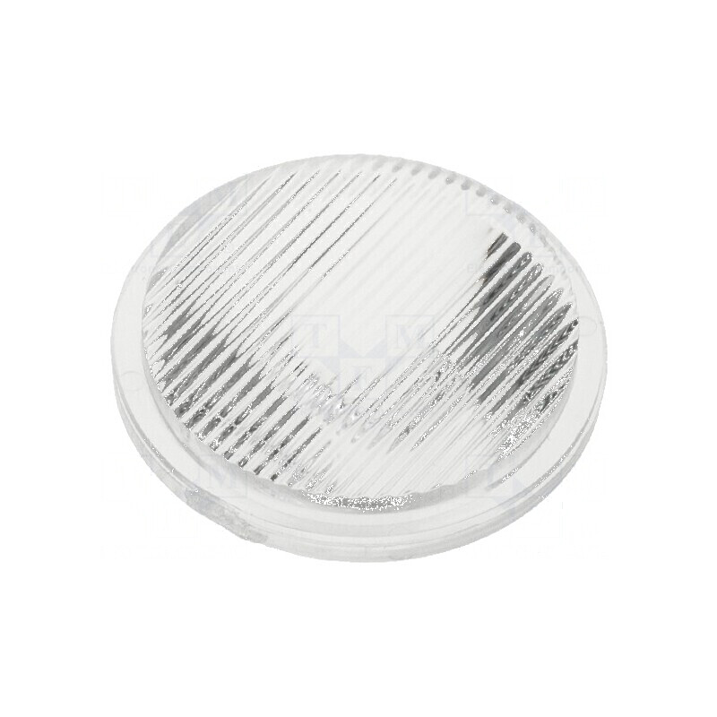 Lentilă LED rotundă incoloră 15/45° pentru iluminat eficient | Electronic-mag.ro | Componente Electronice