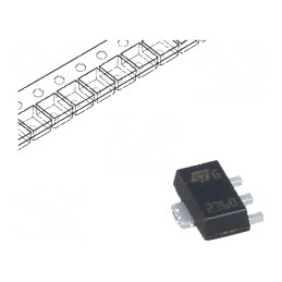 Tranzistor PNP bipolar 60V 3A 1,4W SOT89 pentru circuite electronice | Electronic-mag.ro | Componente Electronice