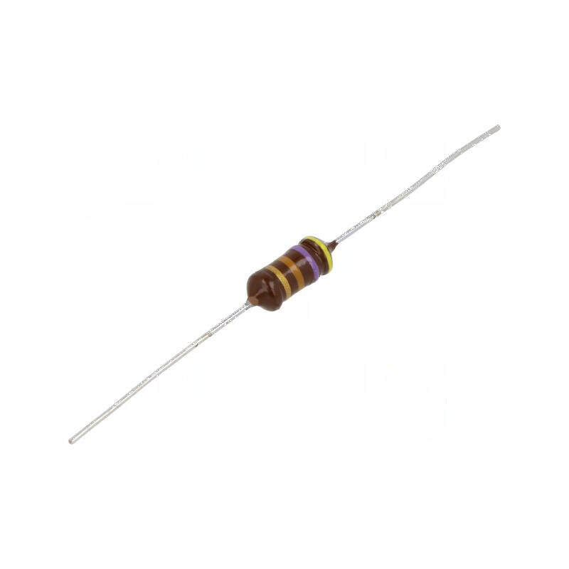 Inductor ferită THT 470uH 280mA 2,5Ω Ø5,2x12mm ±5% 1,5MHz pentru aplicatii electronice | Electronic-mag.ro | Componente Electron Inductor ferită THT 470uH 280mA 2,5Ω Ø5,2x12mm ±5% 1,5MHz pentru aplicatii electronice | Electronic-mag.ro | Componente Electron