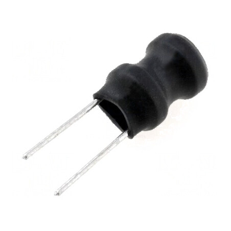 Inductor vertical THT 1mH 750mA 1,5Ω ±10% Ø10x12mm | Electronic-mag.ro | Componente Electronice