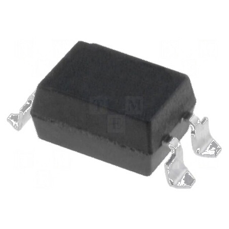 Optocuplor SMD cu 1 Canal, 1 Ieşire, Tranzistori, Izolaţie 5,3kV, Tensiune Colector-Emetator 55V | Electronic-mag.ro | Component