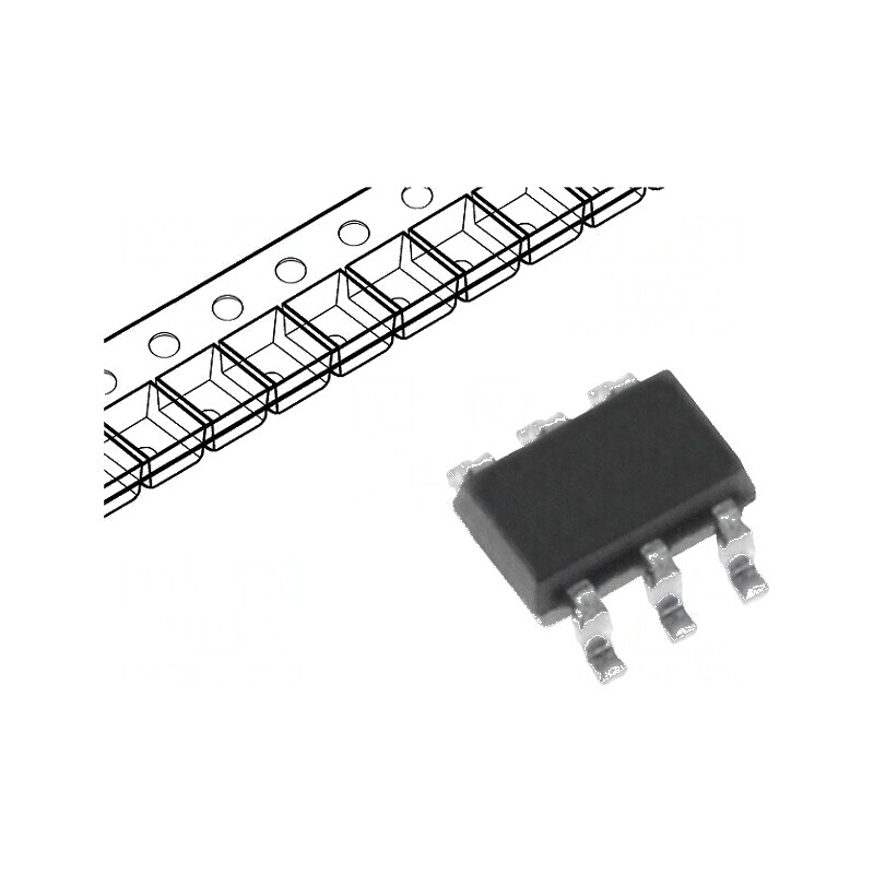 Tranzistor P-MOSFET unipolar 25V 0,41A 0,3W - set 2 bucăți | Electronic-mag.ro | Componente Electronice