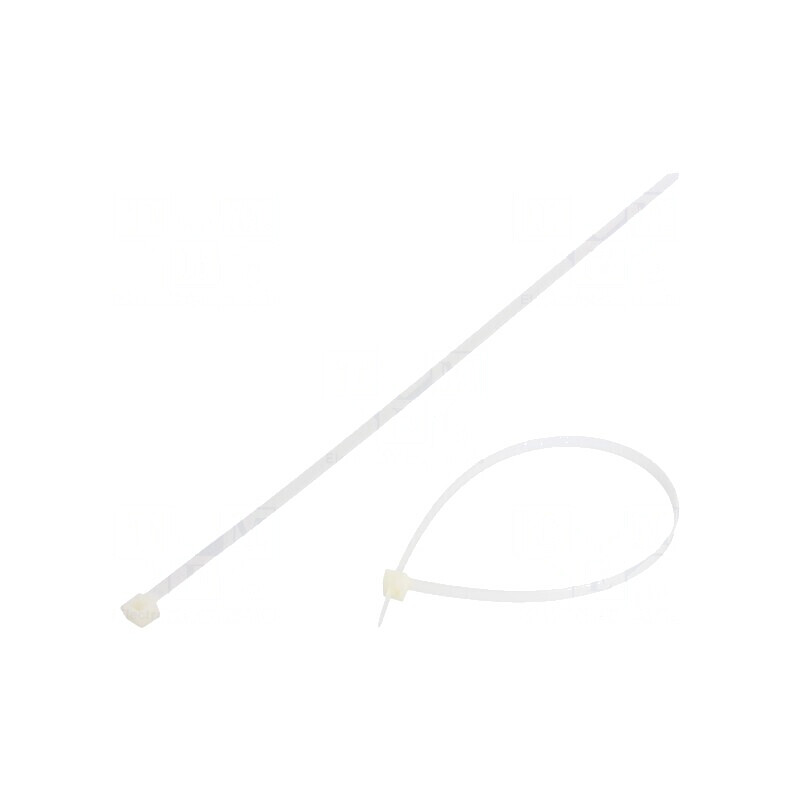 Colier de strângere poliamidă 700mm x 9mm 778N naturală | Electronic-mag.ro | Componente Electronice