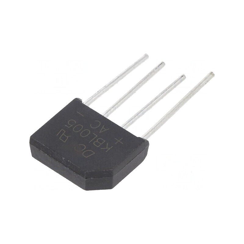 Punte redresoare monofazată Urmax 50V 4A 125A pentru aplicații electrice | Electronic-mag.ro | Componente Electronice