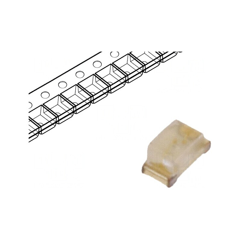 LED SMD 0402 Verde 200-450mcd 1x0,5x0,5mm 140° 20mA λd: 525nm - Lumina Verde pentru Iluminat și Proiecte DIY | Electronic-mag.ro