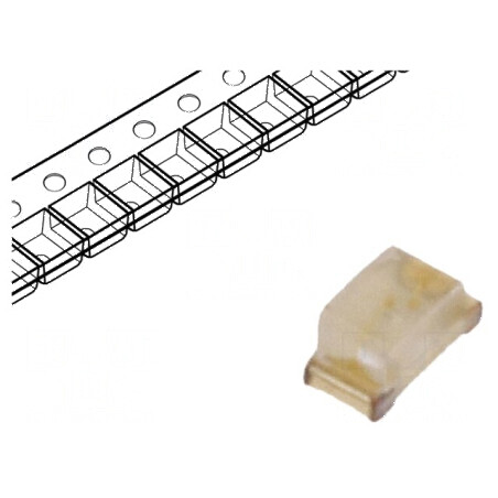 LED SMD 0402 Verde 200-450mcd 1x0,5x0,5mm 140° 20mA λd: 525nm - Lumina Verde pentru Iluminat și Proiecte DIY | Electronic-mag.ro