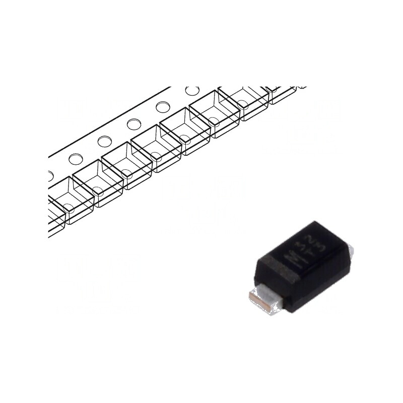 Diodă Schottky SMD 30V 3A DO219AA pentru redresoare - rolă, bandă | Electronic-mag.ro | Componente Electronice