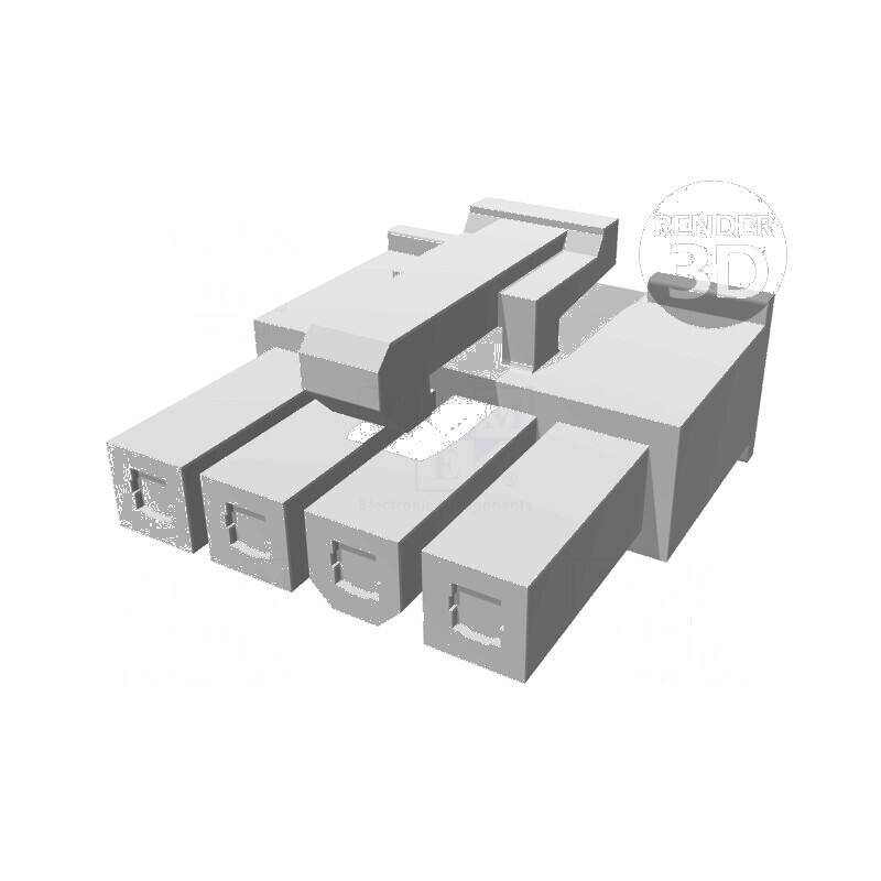 Conector cablu-cablu/PCB mufă mamă Mini-Fit Jr 4,2mm 4 pini | Electronic-mag.ro | Componente Electronice