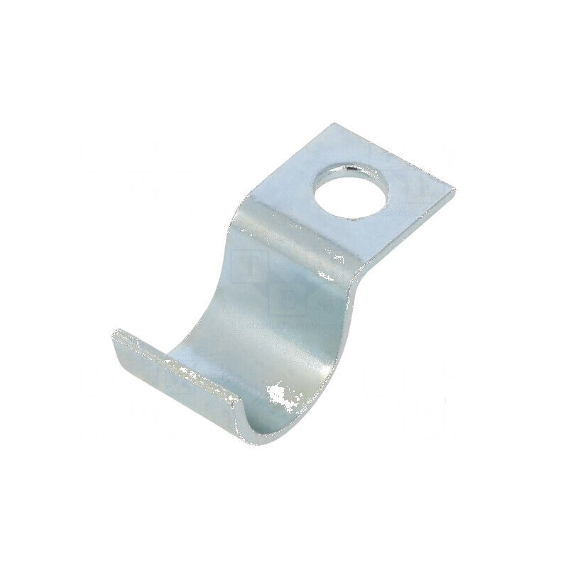 Clemă montată cu şurub Øbuclă 14mm Øorif.mont 6mm W 14mm - Accesoriu de fixare | Electronic-mag.ro | Componente Electronice