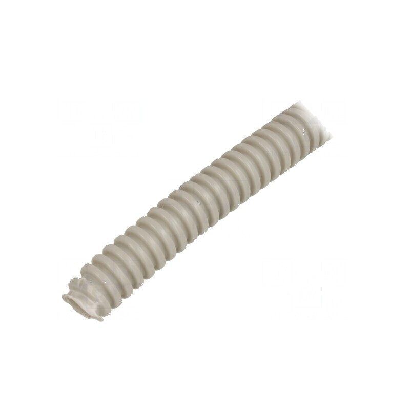 Tub de protecție PVC gri 16mm, lungime 25m, rezistență 320N, diametru interior 11mm | Electronic-mag.ro | Componente Electronice