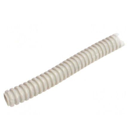 Tub de protecție PVC gri 16mm - Lungime 50m, Rezistență 320N | Electronic-mag.ro | Componente Electronice