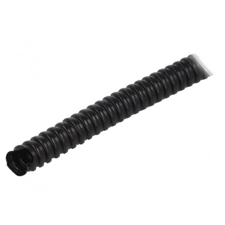 Tub de protecție din polietilenă LD neagră, 12, 100m | Electronic-mag.ro | Componente Electronice