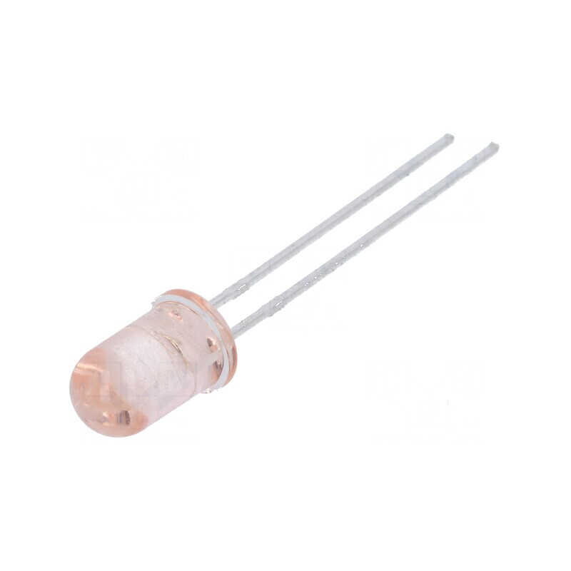 Emiţător IR 5mm portocalie 70mW 16° λp max: 890nm THT pentru aplicaţii de comunicație | Electronic-mag.ro | Componente Electroni