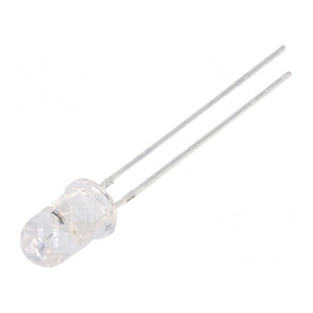 LED 5mm roșie cu clipire 5800-6500mcd 30° 20mA Nr.term: 2 - Lumină LED pentru proiecte electrice | Electronic-mag.ro | Component