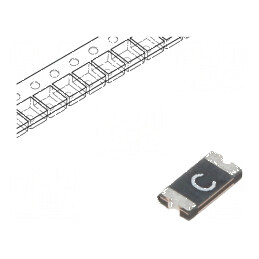 Siguranţă polimerică PTC 200mA SMD 1206L - Protecţie avansată pentru circuite electrice | Electronic-mag.ro | Componente Electro