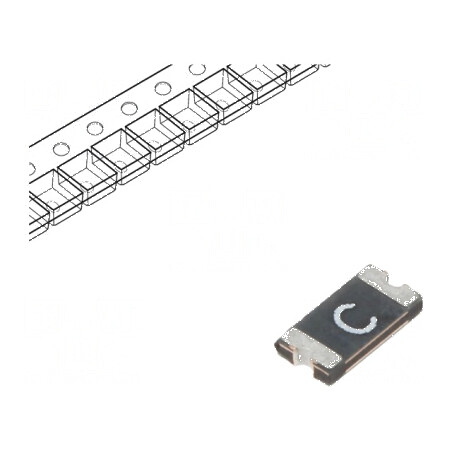 Siguranţă polimerică PTC 200mA SMD 1206L - Protecţie avansată pentru circuite electrice | Electronic-mag.ro | Componente Electro