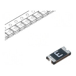 Siguranță polimerică PTC 350mA SMD 1206L - Protecție avansată pentru circuite electronice | Electronic-mag.ro | Componente Elect