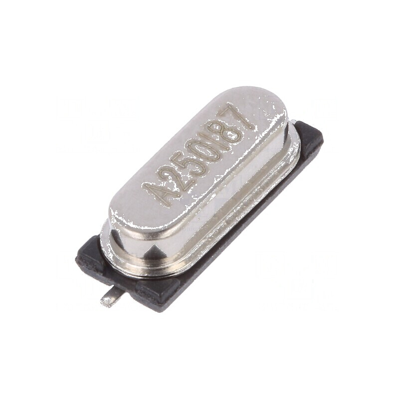 Rezonator de cuarț SMD 25MHz 18pF dimensiuni 4,7x11,4x3,3mm | Electronic-mag.ro | Componente Electronice