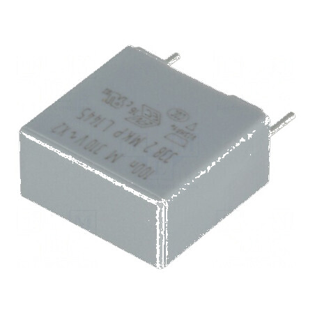 Condensator polipropilenă 100nF THT 10mm 630VDC 310VAC - Componentă electronică de calitate | Electronic-mag.ro | Componente Ele